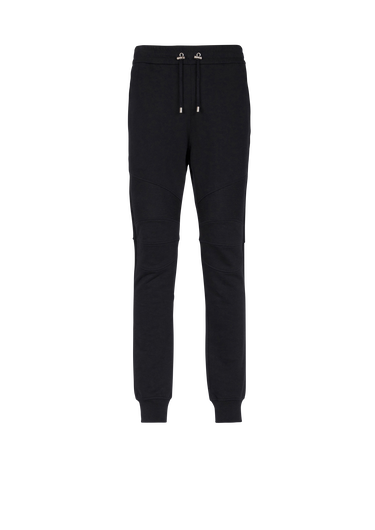 Pantalon de jogging en coton avec logo Balmain Paris
